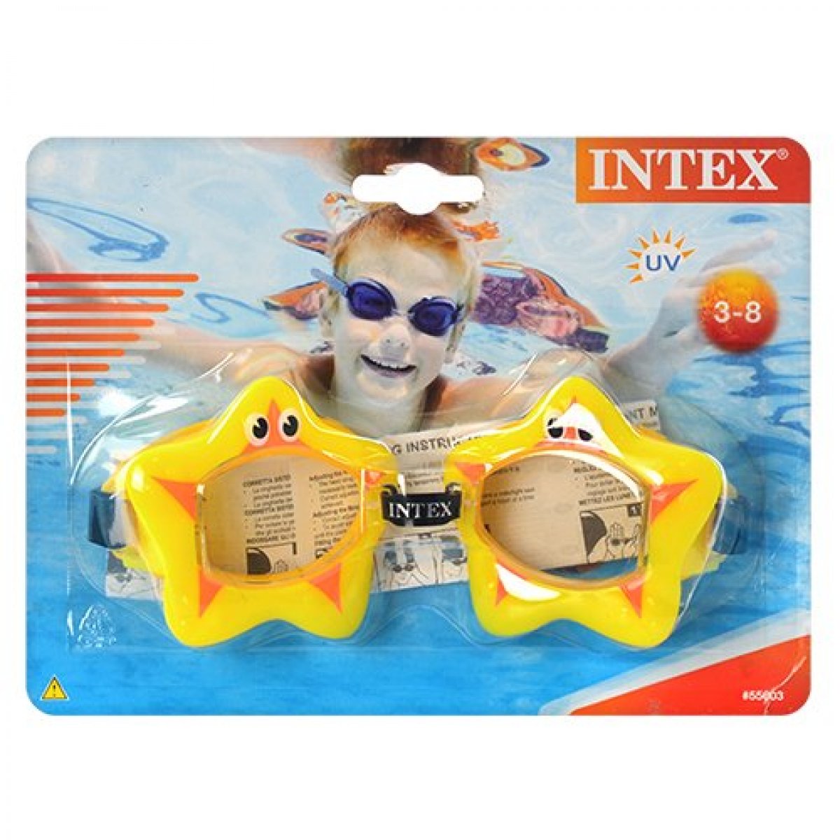 Lente de Natación Fun Intex 55603