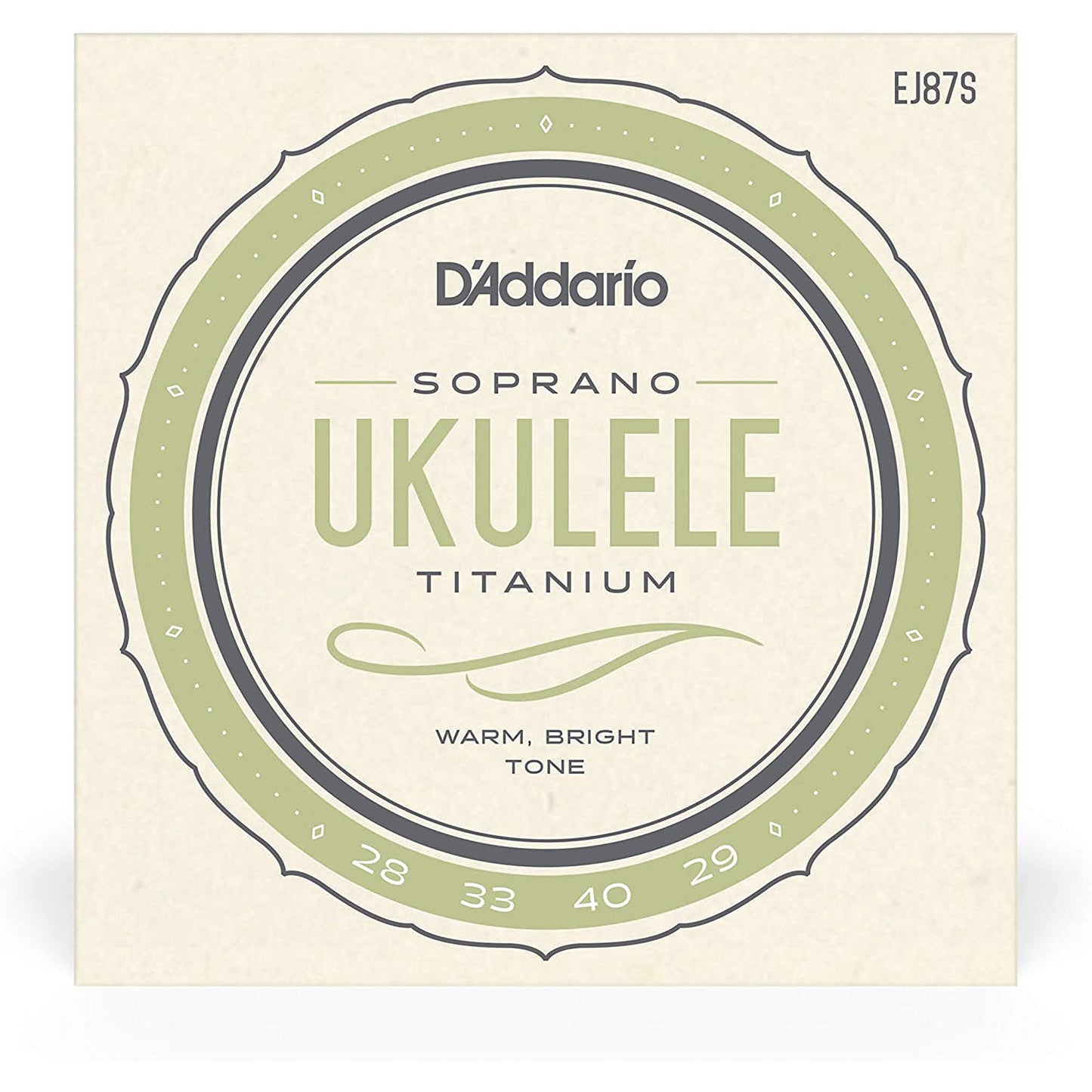 Cuerdas EJ87S para Ukelele Soprano D'Addario