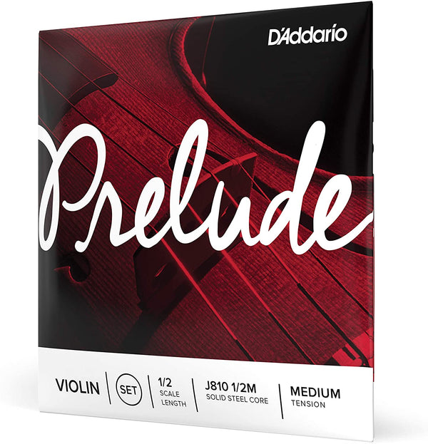 Cuerdas J810 1/2M D'Addario Prelude para Violín (Set 1/2)