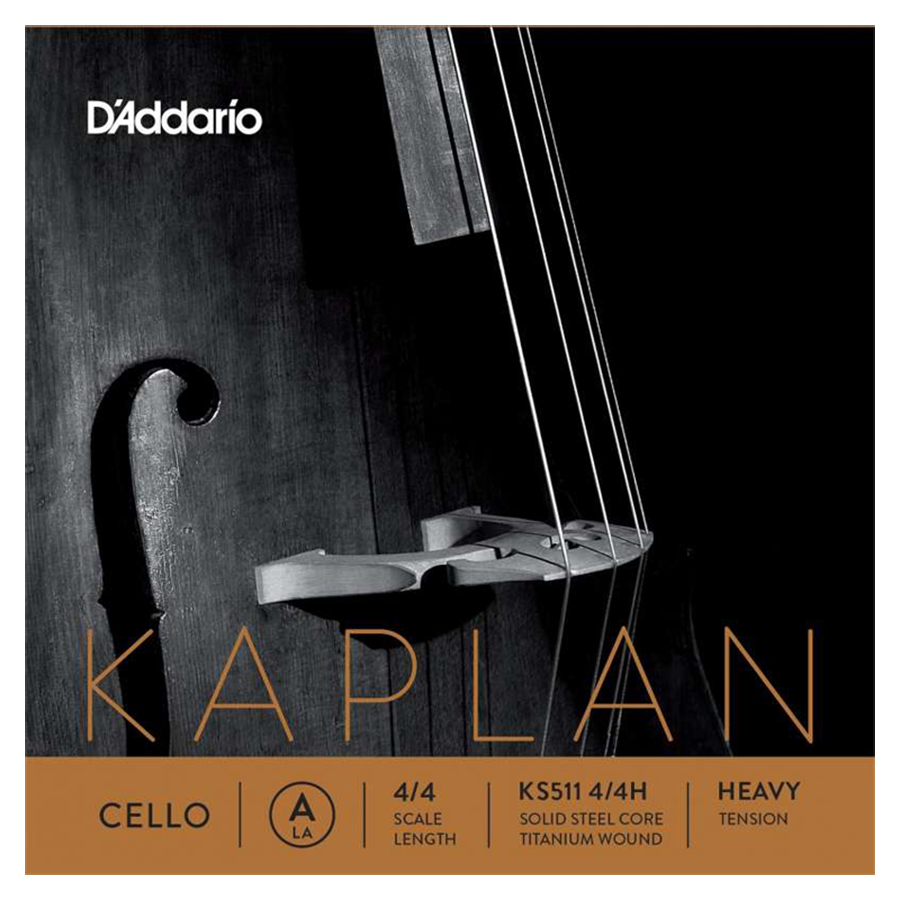 Cuerda Suelta KS511-4/4 para Cello D'Addario (Kaplan LA)