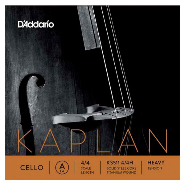 Cuerda Suelta KS511-4/4 D'Addario Kaplan para Cello LA