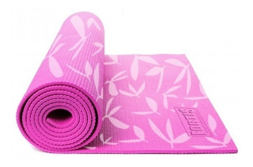 Yoga Mat EVA Fortis EM3017 con Estampado Rosado