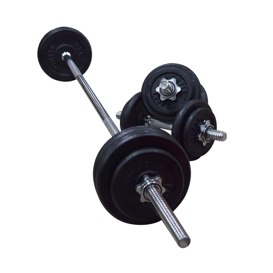 Set de Pesas 110LBS Fortis BS09