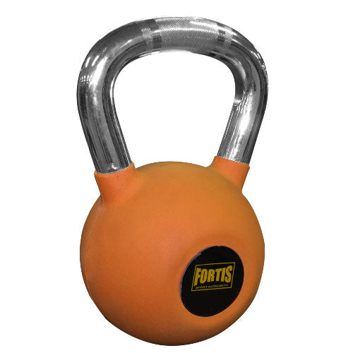 Kettlebells 12KG Fortis DB2175-12 Caucho Naranja