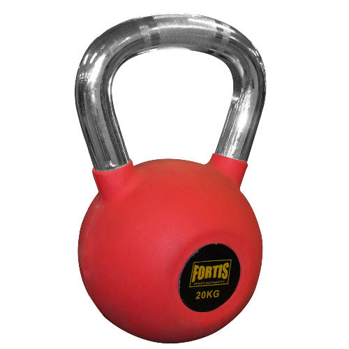 Kettlebells 20KG Fortis DB2175-20 Caucho Rojo
