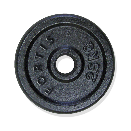 Disco de Hierro 2.5KG Fortis PL01