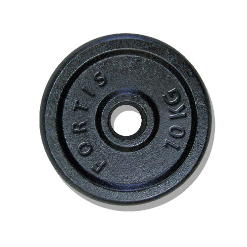 Disco de Hierro 10KG Fortis PL01