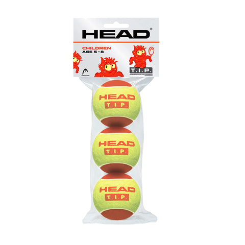 Bolas de Tenis T.I.P. Head (Paquete de 3)