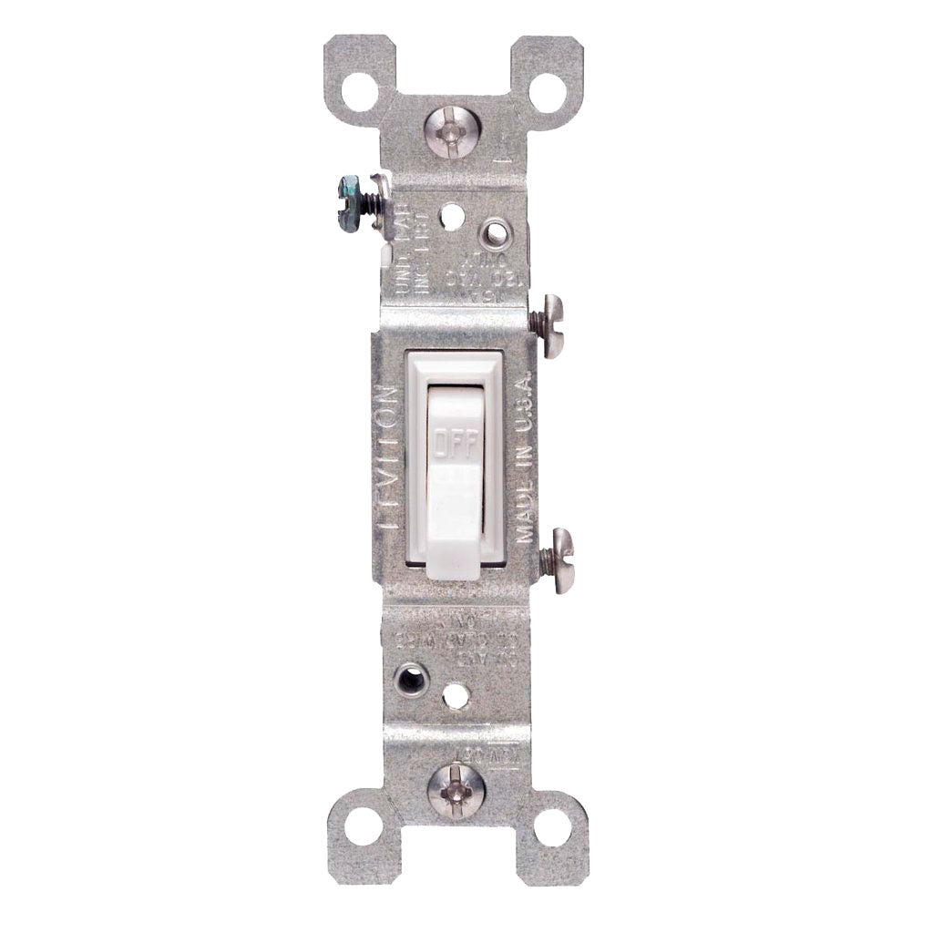 INTERRUPTOR SENC 15A 120V T/G BLANCO