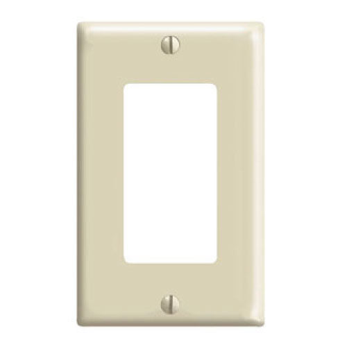 Tapa Plástica Decora 1 Gang Leviton 80401-I Ivory