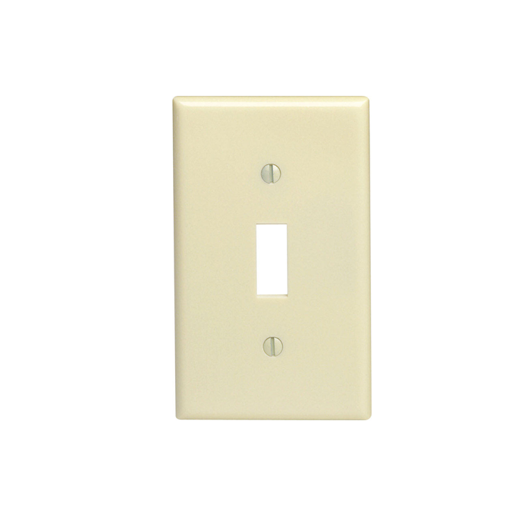 Tapa Sencilla de Interruptor Leviton 86001-000 Ivory