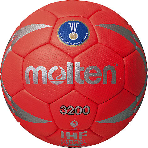 Balón Balonmano #3 Molten H3X3200 Rojo