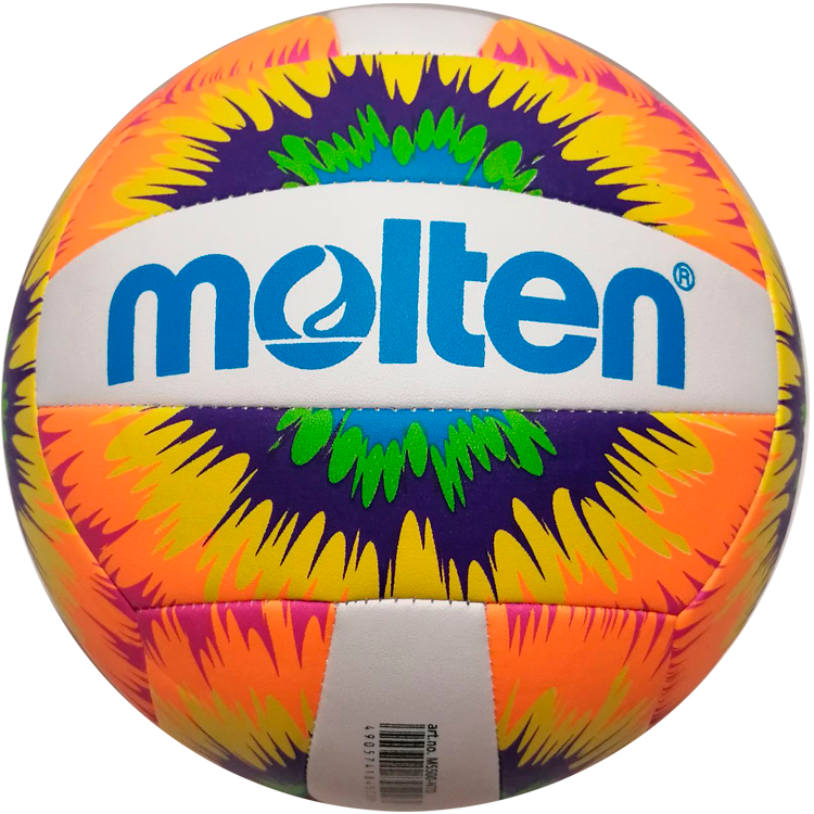 Balón Voleibol #5 Molten MS500-NTD Tie Die Cosido
