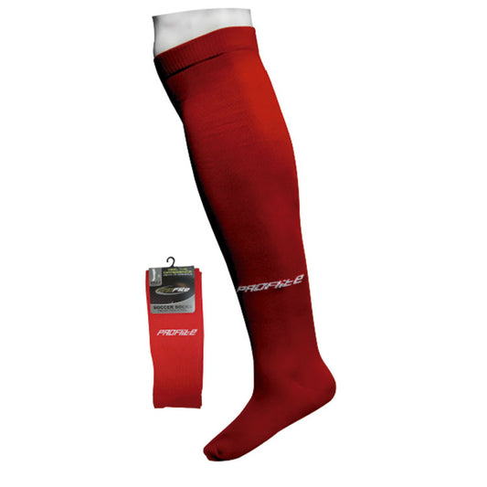 Medias Fútbol JR SS-200-RD Roja Proflite