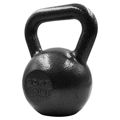 Kettlebells 35LBS Fortis DB2184-35 Acero Colado Negro