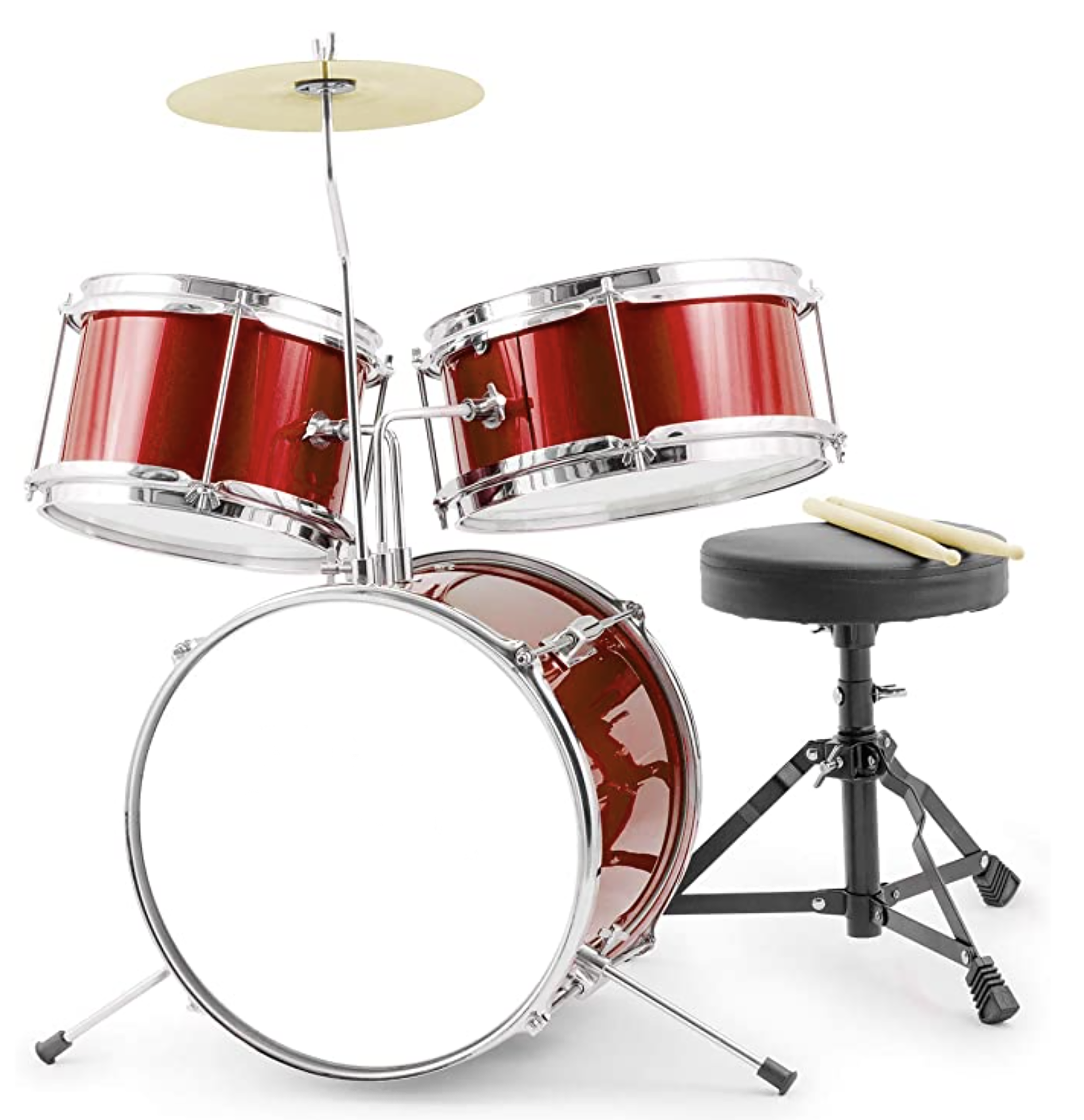 Batería de Niños MXC1043 Maxtone Metal Red