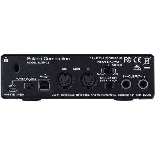 Interface USB Rubix 22 Roland