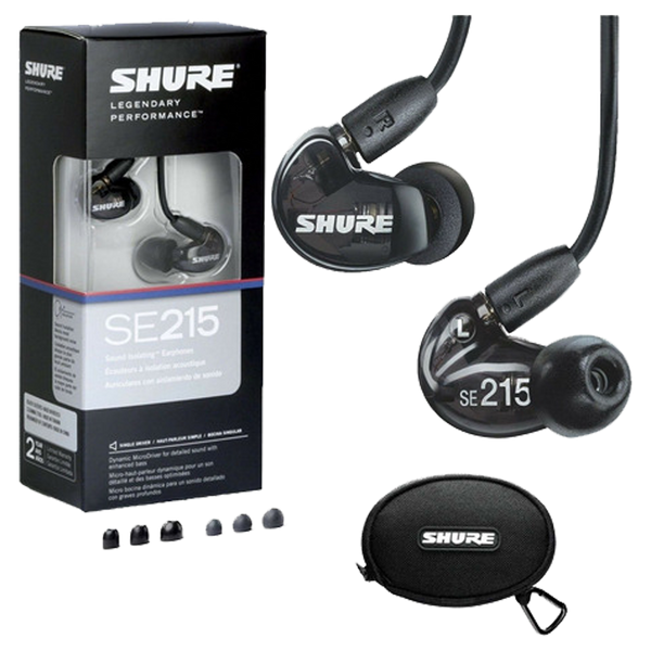 Audífonos Shure SE215-K-BT (Alta Definición con Bluetooth)