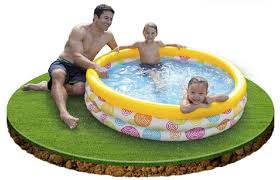 Piscina Wild Geometric Circular Intex 58439