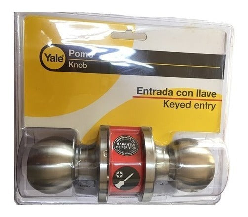 Cerradura Bolton Entrada Yale Acero Inoxidable (US32D)
