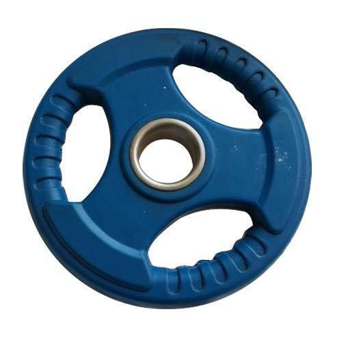 Disco Olímpico 20KG de Goma Fortis PL26 Azul