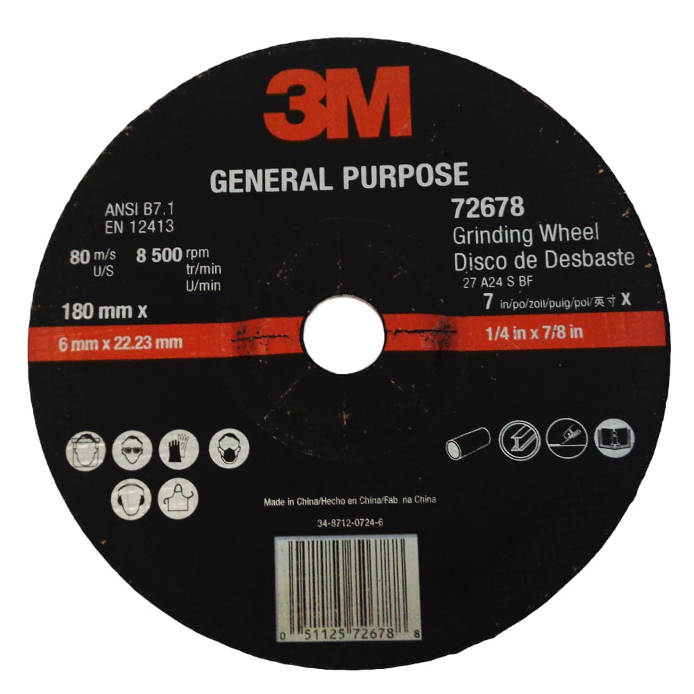 R-DISCO DESBASTE USO GEN 7X 1/4X 7/8"