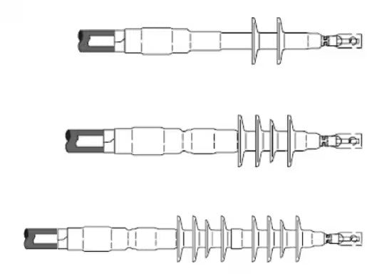 Splice/ Coldshrink/ Outdoor/ 15kV #2 - 1/0