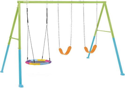 Columpio de Metal con Platillo Intex 44133