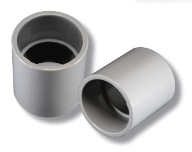 COUPLING, STANDARD, PVC SCH 40/80, 3/4", GRAY
