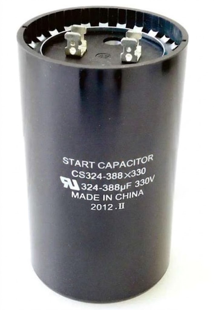 Motor Start Capacitor 324-388 MFD 330 VAC Volt Replaces Supco CS324-388X330