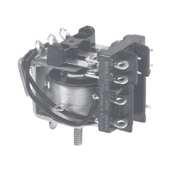 Power Relay, DPDT, 12 VDC, 10 A, KRPA Series,  Socket, Non Latching