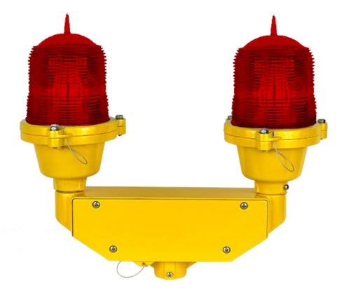 L-810 OBS LIGHT ENG RED, DC 48VDC