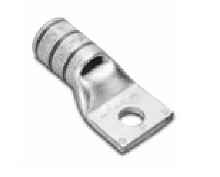 TERMINAL, RING TYPE, LARGE GAUGE, CRIMP TYPE, COPPER, TIN PLATED, UNINSULATED, SEAMLESS BARREL, WIRE SIZE: 2/0 AWG, STUD: 3/8. UL / CSA LISTED