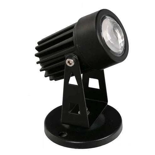 LAMP. LED EXT. NEGRO 5W CONVERTIBLE ESTACA/TECHO