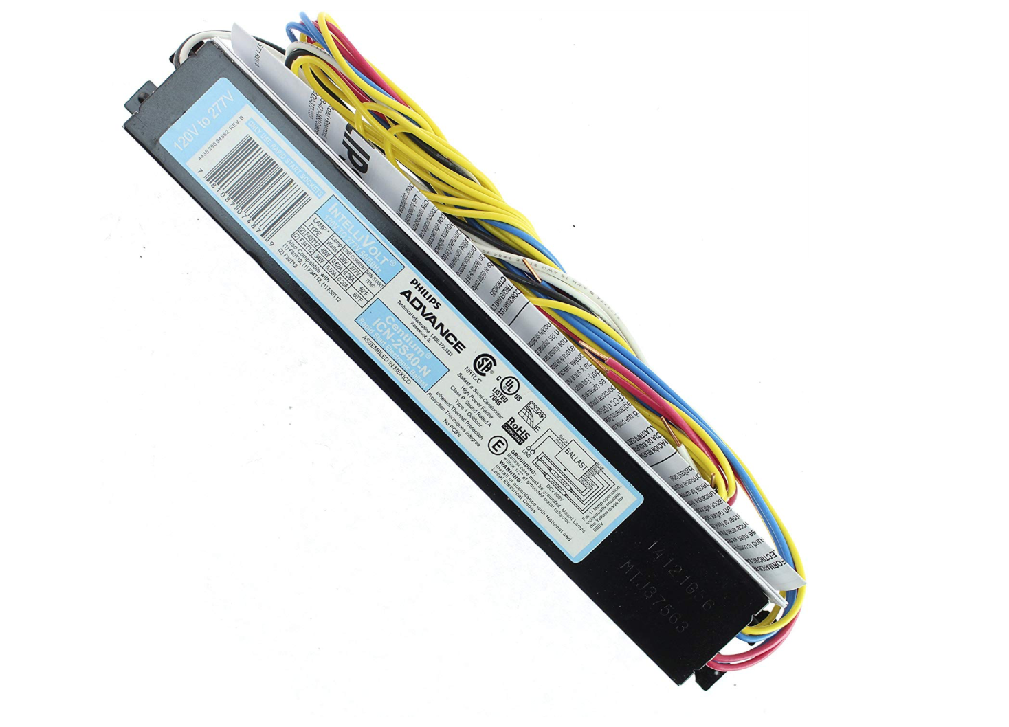 BALAST ELECTR. 2X59 120/277V