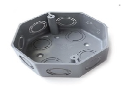 CAJA PVC OCTAGONAL SCH 40