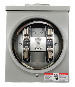 CAJA DE MEDIDOR CUADRADA 100A 120/240V