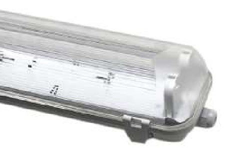 LUM ANTIPOLVO 2FT/2TLED CON1LAD IP65