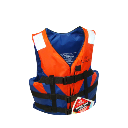 Chaleco Salvavidas Adulto 2XL Aquatek VM-003-1 Naranja