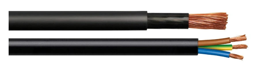 CORDÓN CAUCHO TSJ RV-K #3X12 NEGRO