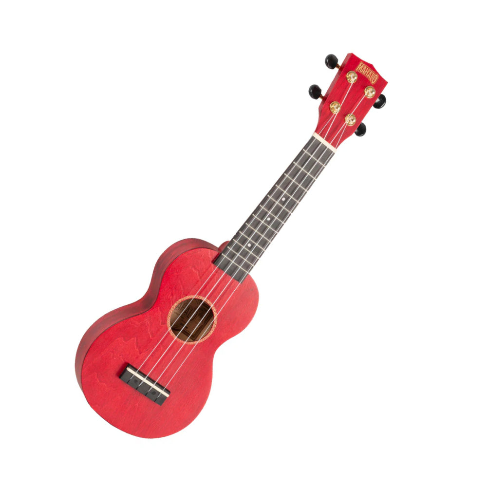 Ukelele Soprano Slimline Mahalo Rojo