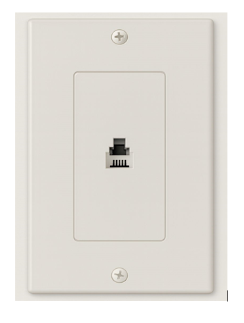 R-INSERT DECORA TELEFONO 6P4C BLANCO