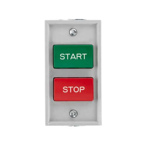 ESTACIÓN DE CONTROL 10250, GABINETE NEMA 1, SERIE 10250H, BOTONERA DE CONTACTO MOMENTÁNEO, CON LEYENDA "START-STOP"