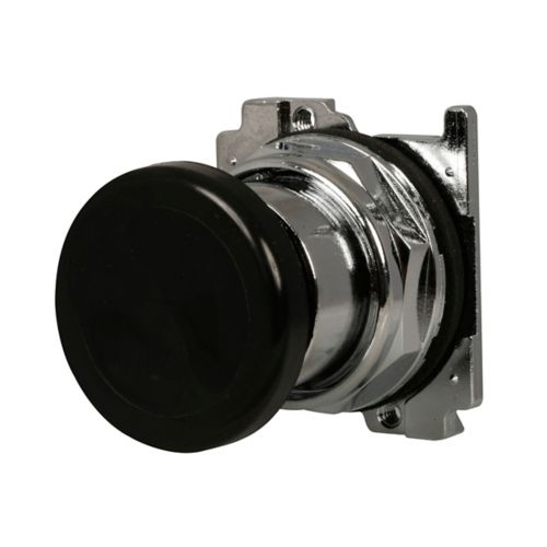 BOTONES OPERADORES NO ILUMINADOS 30.5MM 10250T, SERVICIO PESADO NEMA 3 3R 4 4X 12 13  A PRUEBA DE AGUA Y ACEITE, HONGO 39MM, COLOR NEGRO