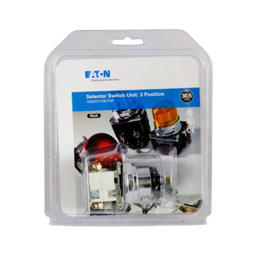 SELECTOR NO ILUMINADO 30.5MM 10250T, SERVICIO PESADO NEMA 3 3R 4 4X 12 13  A PRUEBA DE AGUA Y ACEITE, POSICIONES 3, CONTACTOS 2NA, OPERACIÓN SOSTENIDO , MANETA CORTA
