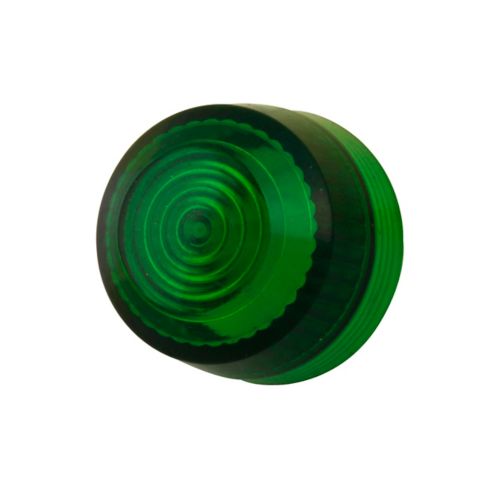 LENTES PARA LUCES PILOTO, PARA USO EN LUCES PILOTO 10250T, COLOR VERDE, MATERIAL PLASTICO