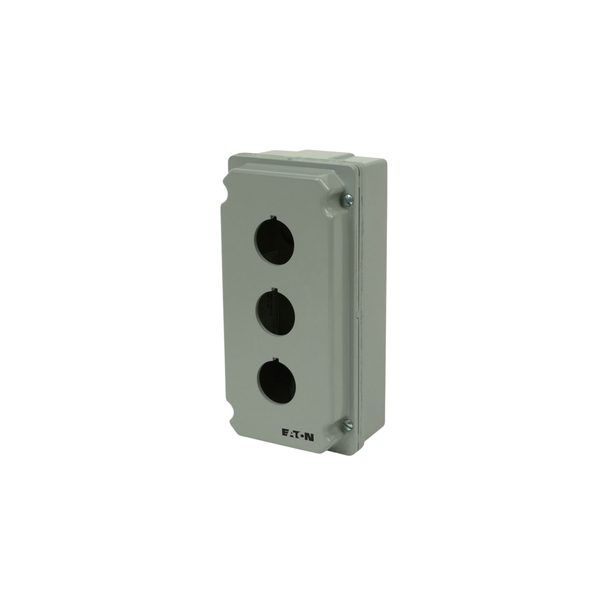 GABINETE PARA UNIDADES DE CONTROL 10250T, GABINETE NEMA 3 3R 4 4X 12 13 PARA BOTONES, SELECTORES Y LUCES PILOTO 10250T, AGUJEROS  3, DEMENSIONES ALTO 197, ANCHO 99, PROFUNDO 76