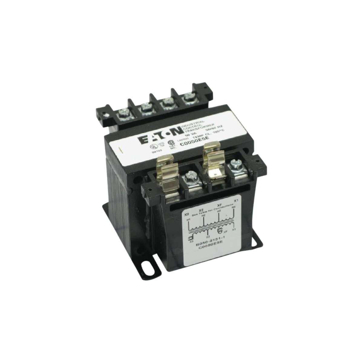 Transformador de Control , Hecho en  USA 50 V.A. 480-240V Primario/ 120V Secundario