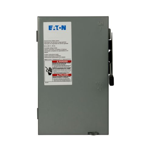 R-SAFETY SWITCH 30/3 240V S/FUS NEMA 1