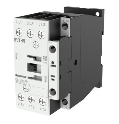 CONTACTOR MAGNÉTICO SIN GABINETE, NO REVERSIBLE, 25 A, 3 P, 1 N.O. BOBINA (220V50HZ,240V60HZ)